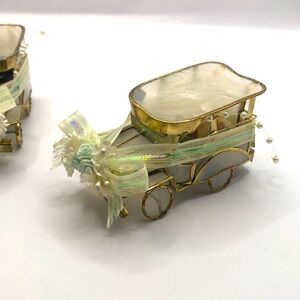 Wedding decor vintage shell cars potpourri